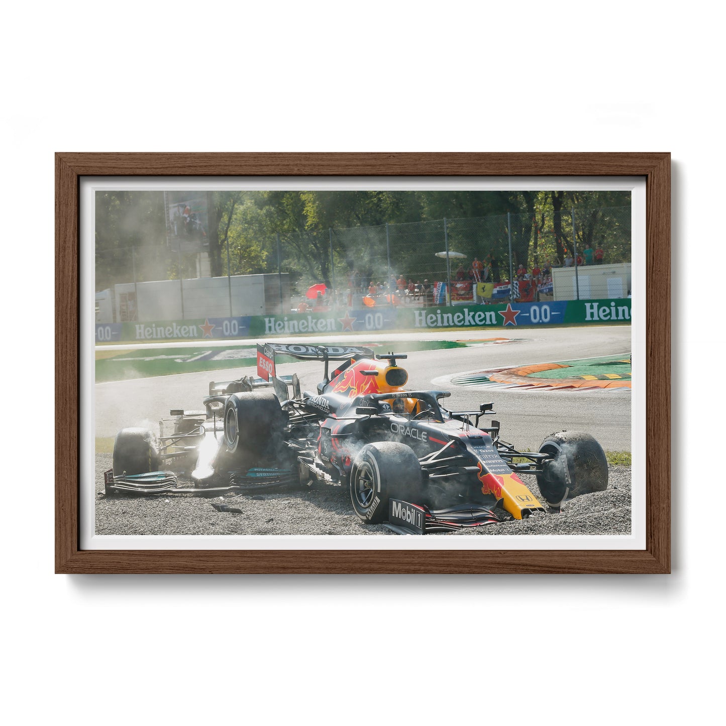 Max Verstappen & Lewis Hamilton Monza T1 Crash