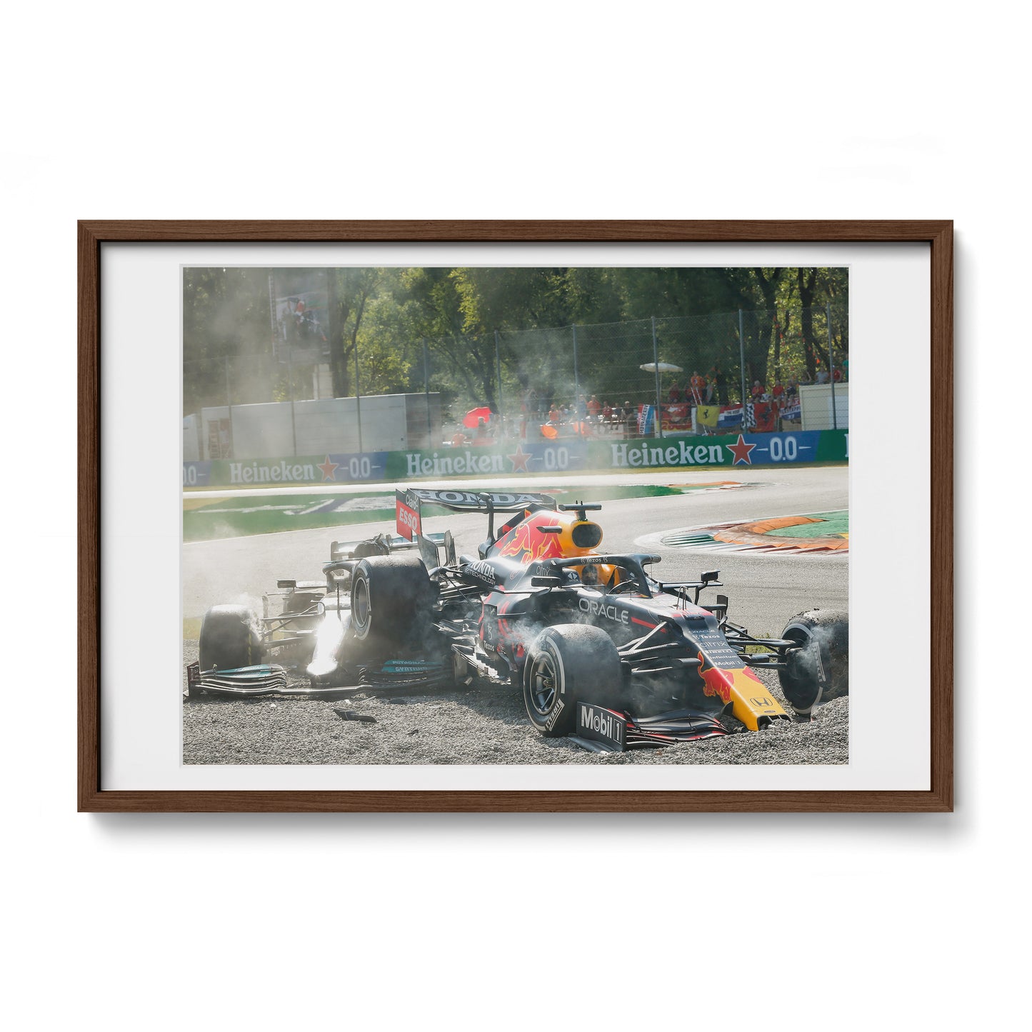 Max Verstappen & Lewis Hamilton Monza T1 Crash
