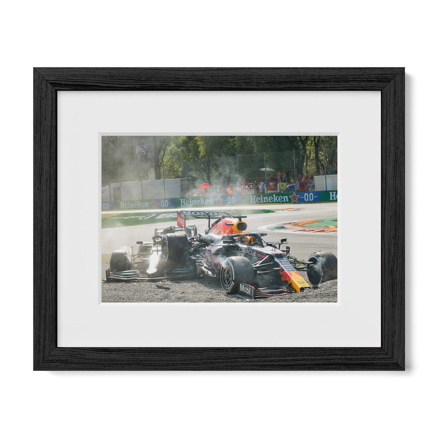 Max Verstappen & Lewis Hamilton Monza T1 Crash