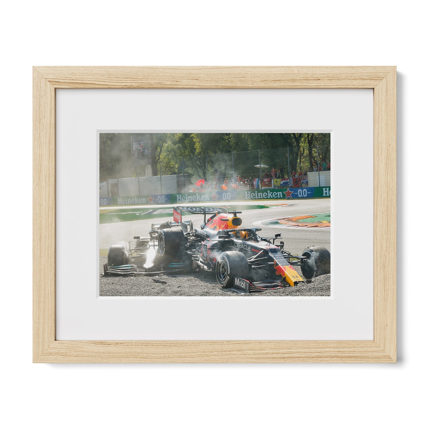 Max Verstappen & Lewis Hamilton Monza T1 Crash