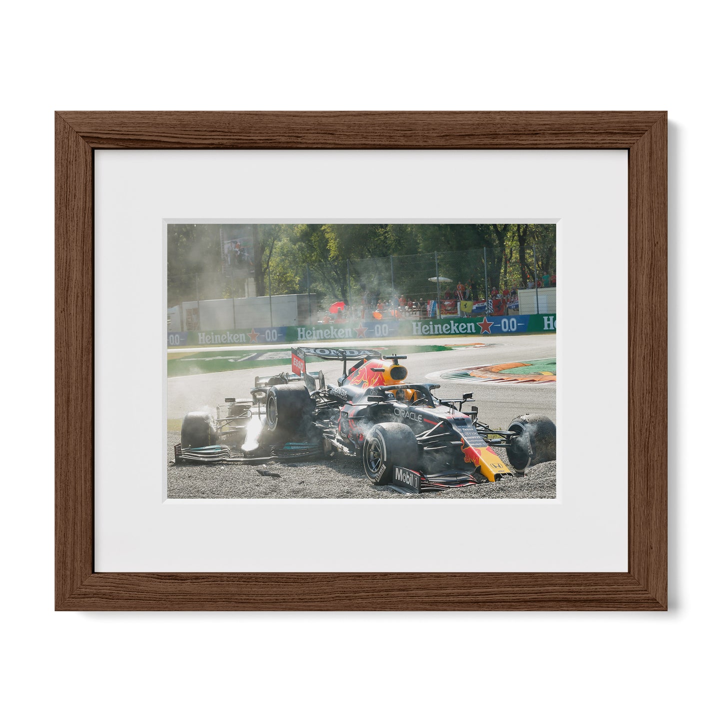 Max Verstappen & Lewis Hamilton Monza T1 Crash