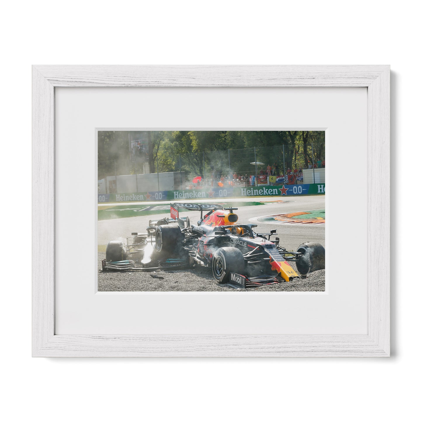 Max Verstappen & Lewis Hamilton Monza T1 Crash