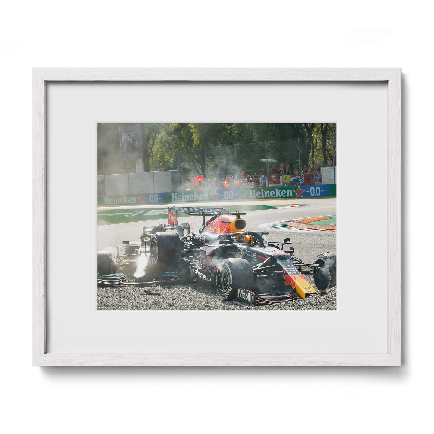 Max Verstappen & Lewis Hamilton Monza T1 Crash